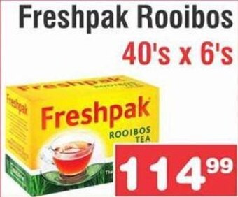 Advance Cash n Carry Freshpak Rooibos 40'sx6's offer