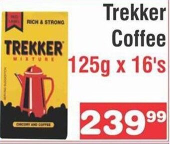 Advance Cash n Carry Trekker Coffee 125gx16's offer