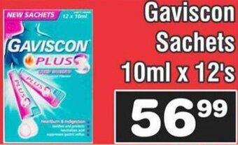Gaviscon Sachets 10ml x 12's