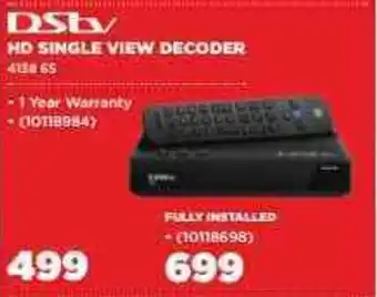 HiFi Corp DSTY HD Single View Decoder offer