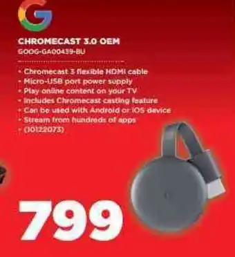 Chromecast 3.0 OEM