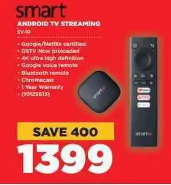 HiFi Corp Smart Android TV Streaming offer