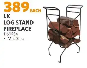 BUCO LK LOG STAND FIREPLACE offer