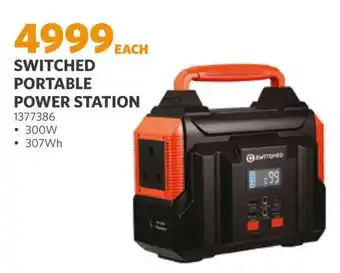 BUCO SWITCHED PORTABLE POWER STATION offer