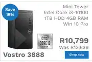 Dell Vostro 3888 i3 Mini Tower