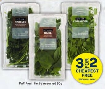 Pick n Pay PnP Fresh Herbs Assorted 20g offer