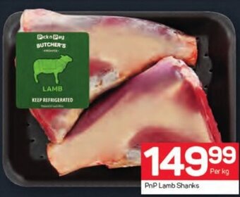 Pick n Pay PhP Lamb Shanks offer