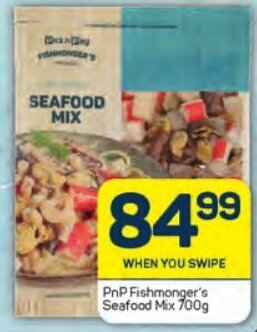 Pick n Pay PnP Fishmonger's Seafood Mix 700g offer