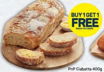 Pick n Pay PnP Ciabatta 400g offer