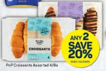 Pick n Pay PnP Croissants Assorted 4/8s offer