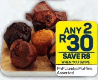 Pick n Pay PnP Jumbo Muffins Assorted offer