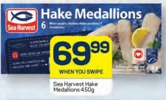 Pick n Pay Sea Harvest Hake Medallions 450g offer