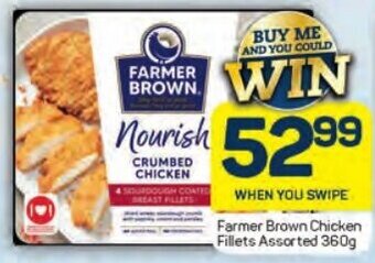Farmer Brown Chicken Fillets Assorted 360g