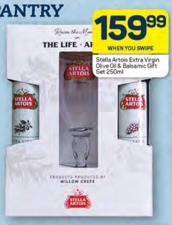 Stella Artois Extra Virgin Olive Oil & Balsamic Gift Set 250ml