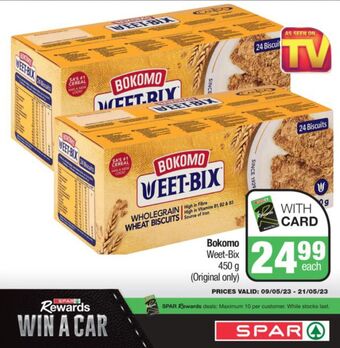 Spar Bokomo weet-bix 450g offer