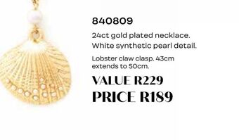 Honey Fashion Accessories Necklace offer