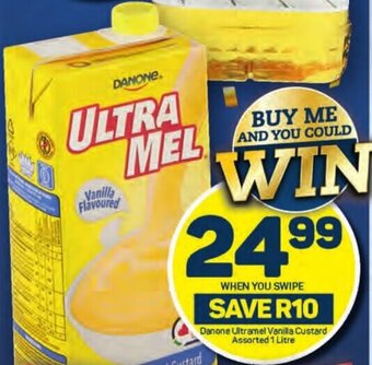 Pick n Pay Danone Ultramel Vanilla Custard Assorted 1 Litre offer