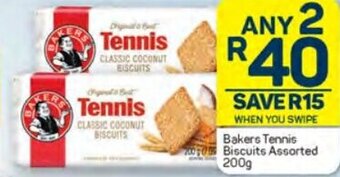 Pick n Pay Bakers Tennis Biscuits Assorted 200g offer