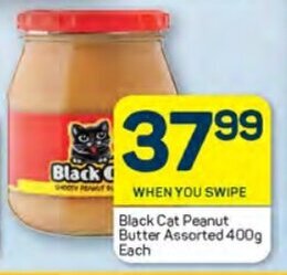 Pick n Pay Black Cat Peanut Butter Assorted 400g Each offer