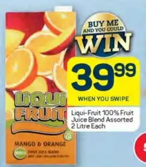 Pick n Pay Liqui-Fruit Juice Blend Assorted 2 Litre Each offer