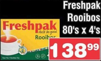 Advance Cash n Carry Freshpak Rooibos 80'sx4's offer