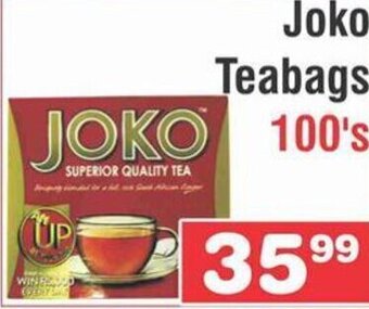 Advance Cash n Carry Joko Teabags 100's offer