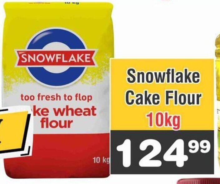 Snowflake Cake Flour 10kg offer at Advance Cash n Carry
