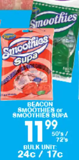 Giant Hyper Beacon Smoothies or Smoothies Supa 50's/72's offer