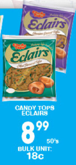Candy Tops Eclairs 50's
