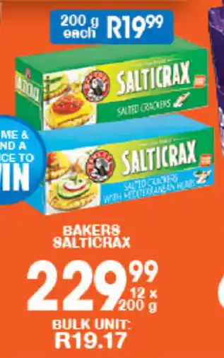 Giant Hyper Bakers Salticrax 12x200g offer