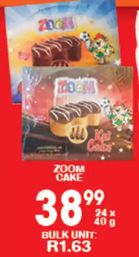 Zoom Cake 24x40g