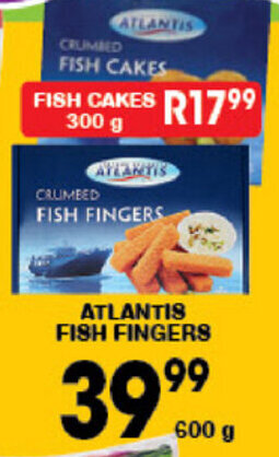 Atlantis Fish Fingers 600g