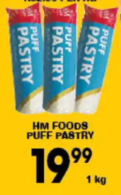 Giant Hyper HM Foods Puff Pastry 1kg offer