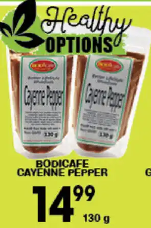 Giant Hyper Bodicafe Cayenne Pepper 130g offer