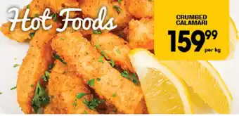 Crumbed Calamari