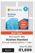 First Shop Microsoft 365 business (standard) offer