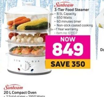 Game 3-tier food steamer offer