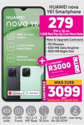 Game Huawei nova y61 offer