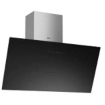 Hirsch's Aeg 90cm stainless steel & slanted glass black extractor - decs9252k offer