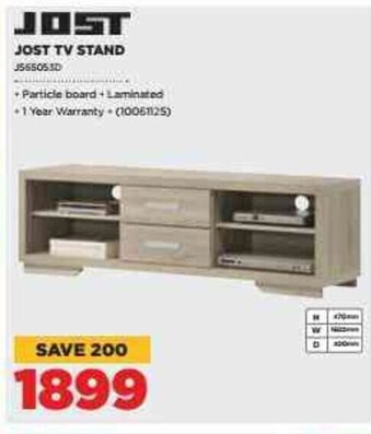 HiFi Corp JOST TV Stand offer