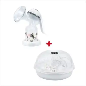 HomeChoice Nuk micro steriliser and breast pump jolie combo offer