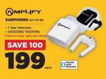 HiFi Corp Amplify Earphones offer
