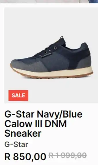 Markham G-star navy/blue calow iii dnm sneaker offer