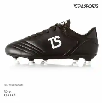 Totalsports Ts black fg boots offer