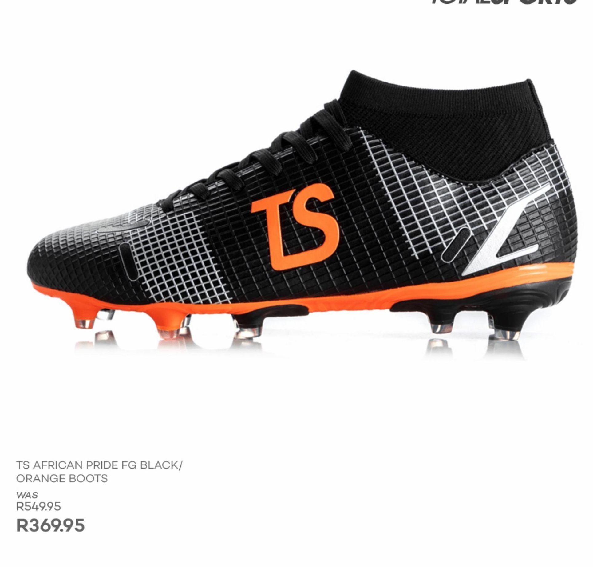 Ts african pride fg black offer at Totalsports