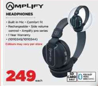 HiFi Corp Amplify Headphones offer