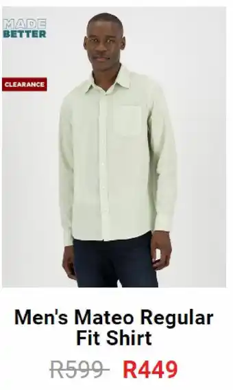Men's mateo regular fit shirt