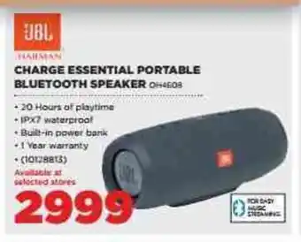 HiFi Corp JBL Charge Essential Portable Bluetooth Speaker offer