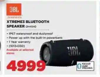 HiFi Corp JBL Xtremes Bluetooth Speaker offer