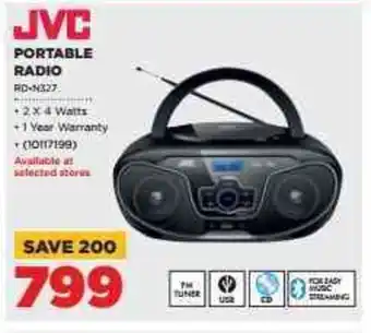 HiFi Corp JVC Portable Radio offer